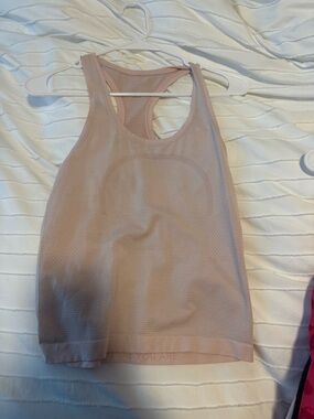 Lululemon pink tank top